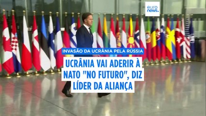 Rutte promete que Ucrânia será membro da NATO "no futuro"