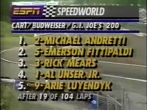1991 CART PPG Indy Car World Series - Portland