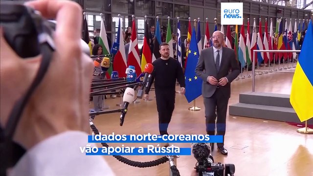 Zelenskyy: apoio da Coreia do Norte à Rússia seria primeiro passo para uma guerra mundial