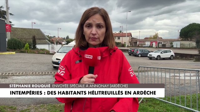 Les dernières informations de notre envoyée spéciale sur les intempéries qui touchent Annonay