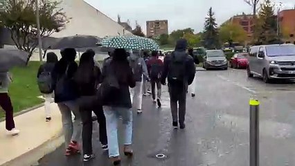 Estudiantes insultan a Marlaska en la Universidad de Navarra