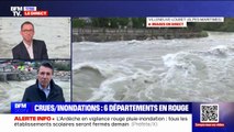 Christian Estrosi (maire de Nice), sur la vigilance crues, pluie-inondation: 