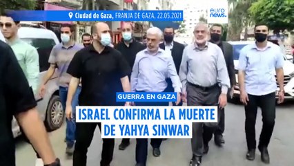 Video herunterladen: Israel confirma la muerte del líder de Hamás, Yahya Sinwar, cerebro de los atentados del 7-O