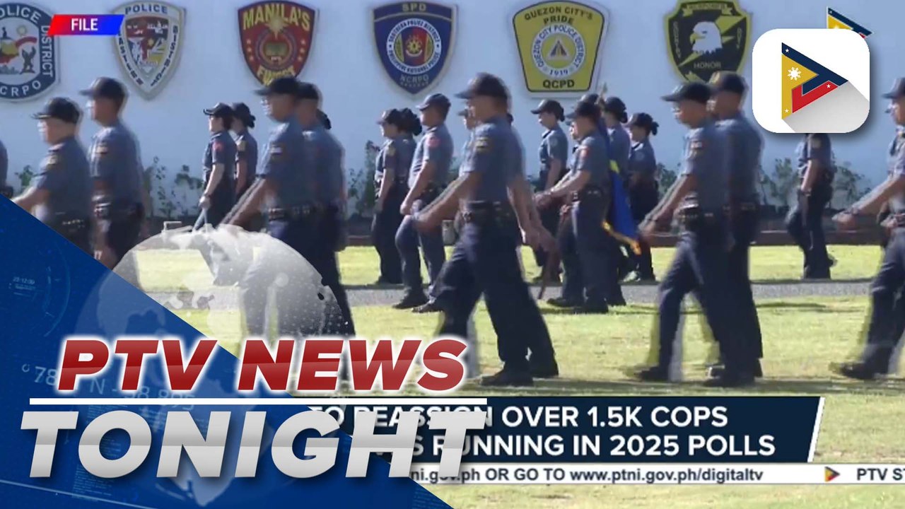 PNP to reassign over 1.5-K cops with relatives running in 2025 polls ...