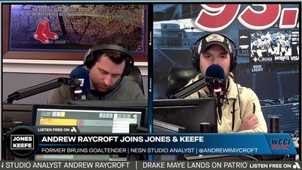 Jones & Keefe: Andrew "Razor" Raycroft on the play of the 4th line