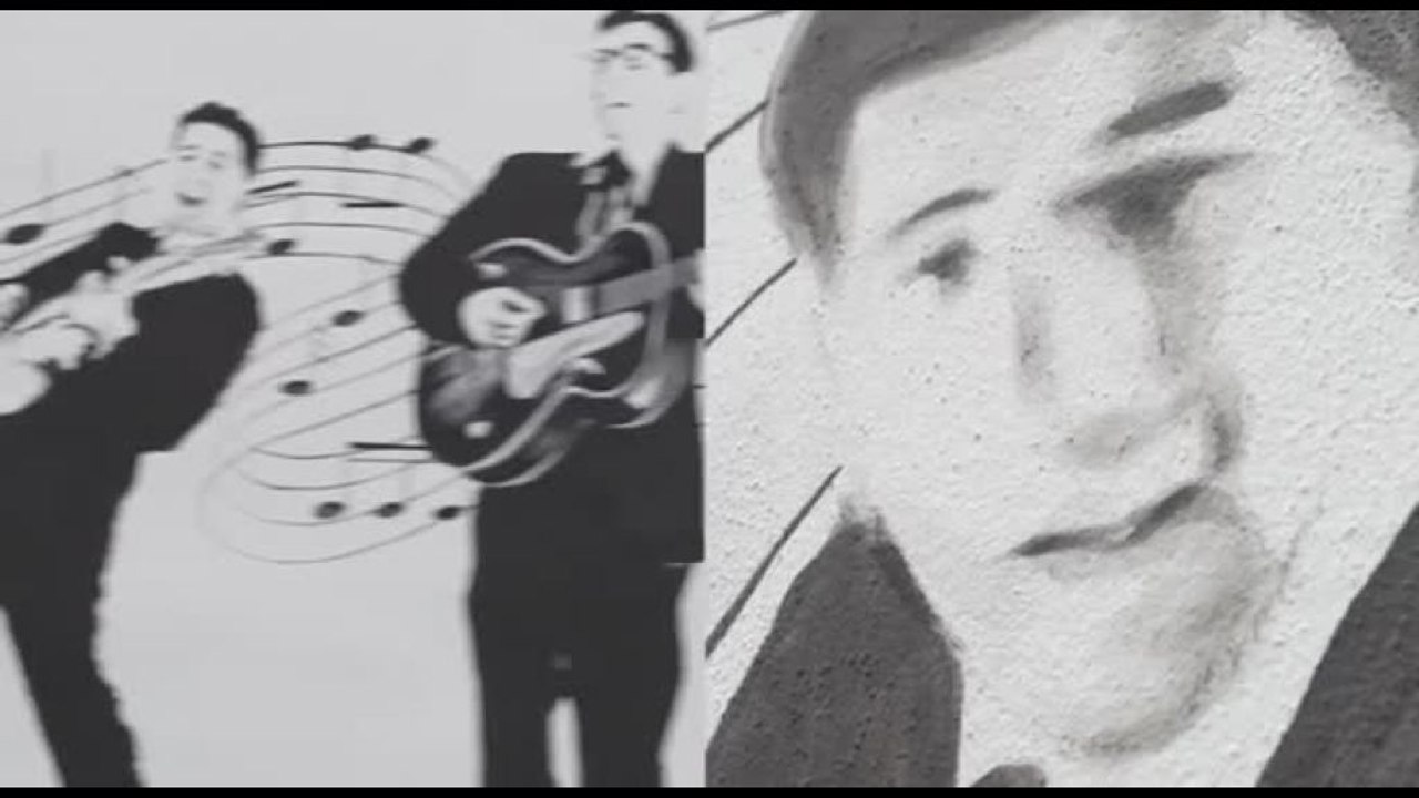 Gaber e Jannacci "insieme" a Milano in un grande murales