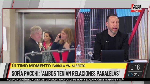 FABIOLA VS. ALBERTO: AMBOS TENÍAN RELACIONES PARALELAS - Declaró Sofía Pacchi