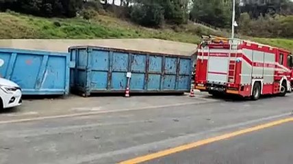 Incidente nella galleria a doppia corsia dell'A14, i soccorsi e il cantiere dei lavori