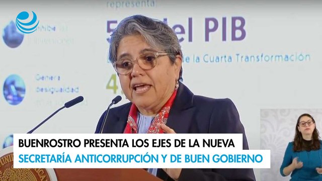 Buenrostro presenta los ejes de la nueva Secretaría Anticorrupción y de Buen Gobierno
