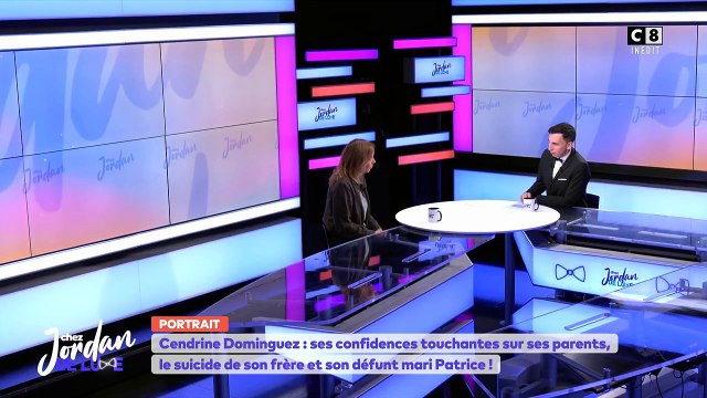 Cendrine Dominguez évoque les derniers mots de son mari Patrice Dominguez dans Chez Jordan .