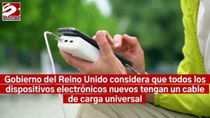 Gobierno del Reino Unido está sopesando si obligar a que todos los dispositivos electrónicos nuevos tengan un cable de carga universal