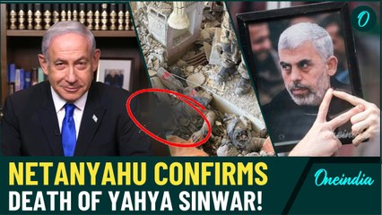 CONFIRMED: Yahya Sinwar Dead in IDF Strike, Netanyahu To Address Country on Victory| Video