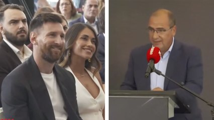 Juan Ignacio Gallardo, Director de MARCA, a Messi: "El futbol es un arte y tú eres un artista"