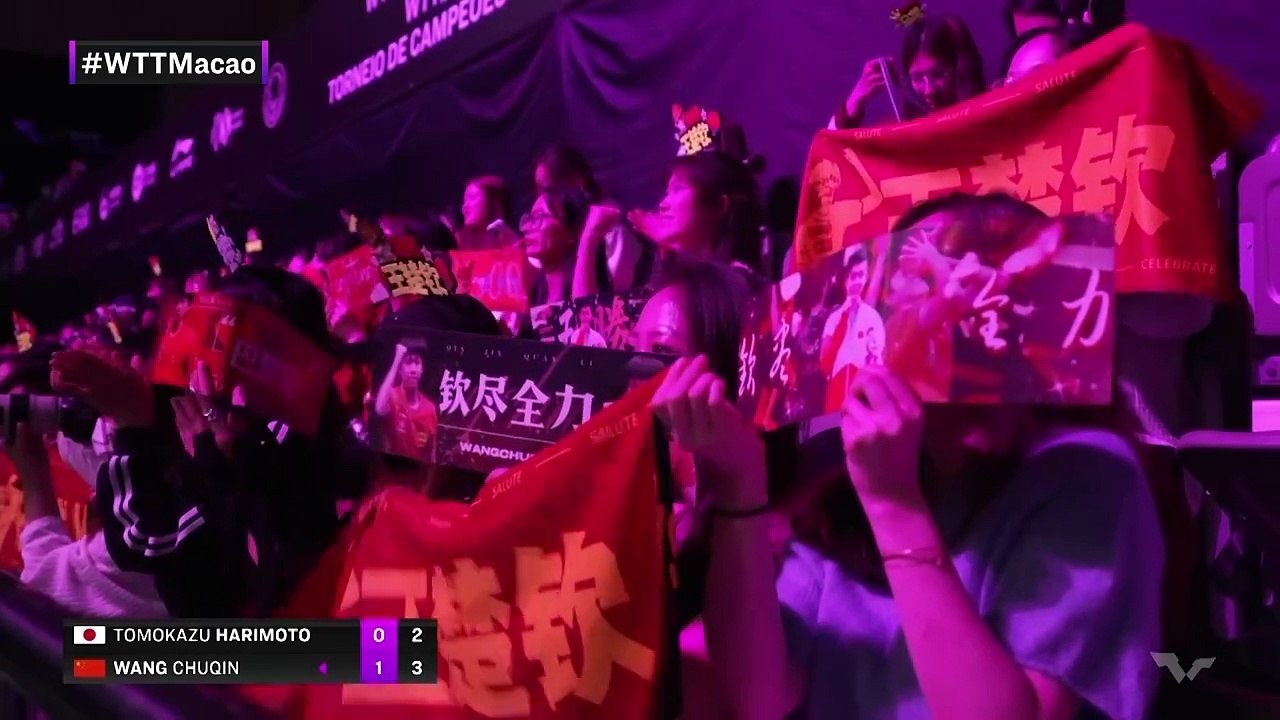 FULL MATCH | WANG Chuqin vs Tomokazu HARIMOTO | MS SF | #WTTMacao 2023