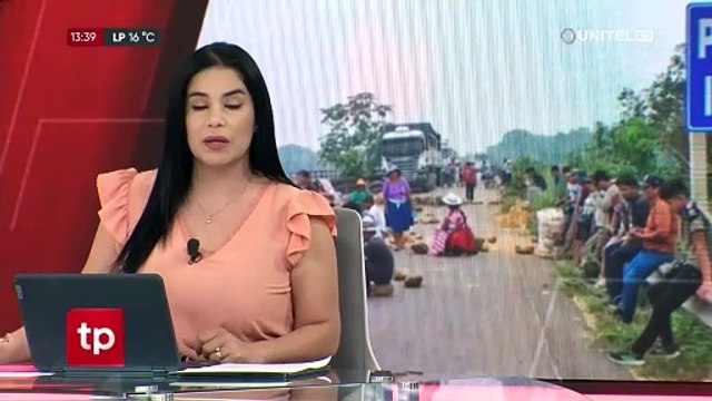 Transporte pesado denuncia que sus vehículos fueron dañados por bloqueadores en el sector de Epizana