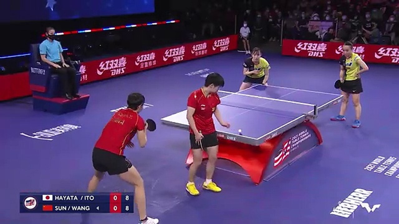 HAYATA Hina / ITO Mima vs WANG Manyu / SUN Yingsha | WD F | #ITTFWorlds2021