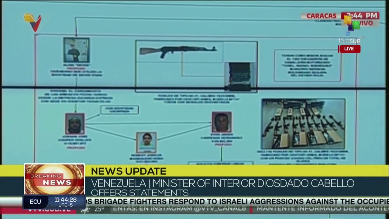 “The seized weapons are of U.S. origin"