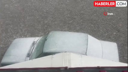 Ankara'nın Yüksek Kesimlerinde İlk Kar Yağışı