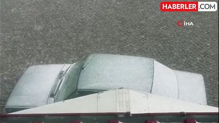 Ankara'nın Yüksek Kesimlerinde İlk Kar Yağışı