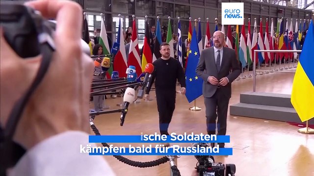 Selenskyj in Belgien: Nordkoreas Unterstützung für Russland ist ein Schritt zum Weltkrieg