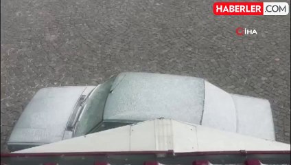 Ankara'nın Yüksek Kesimlerinde İlk Kar Yağışı