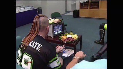 The Rock Vs. Mankind (Pink Slip On A Pole Match)