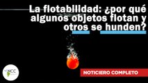 La flotabilidad: ¿por qué algunos objetos flotan y otros se hunden? |701| 21 al 27 de octubre 2024