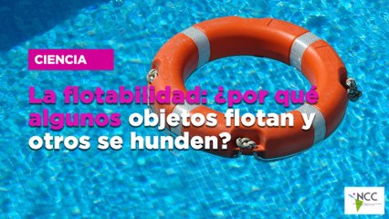 La flotabilidad: ¿por qué algunos objetos flotan y otros se hunden?