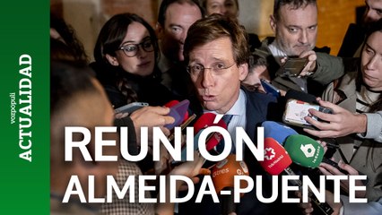 Almeida afirma comparte con Puente "la misma preocupación respecto al soterramiento de la A5"