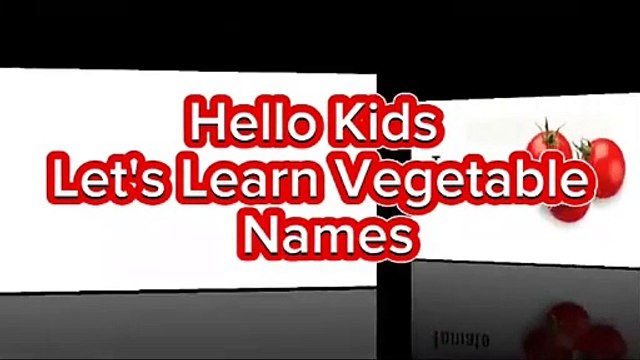 Learn 50+ Vegetable Names with Pictures - Educational Kids Stream