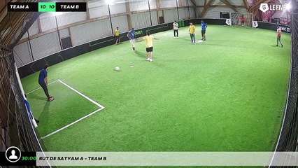 But de Satyam A - Team B