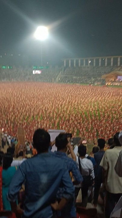 গুৱাহাটীত বিহু বিশ্ব ৰেকৰ্ডৰ সাক্ষী হৈ ৰলোঁ।