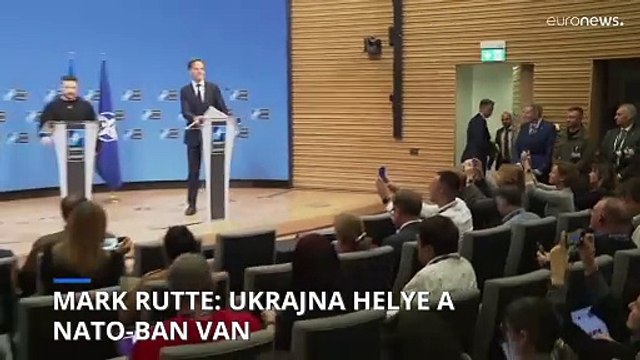 Ukrajna helye a NATO-ban van a katonai szövetség főtitkára szerint