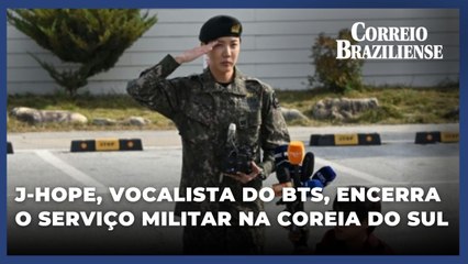 J-Hope, vocalista do BTS, encerra o serviço militar na Coreia do Sul