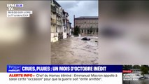 Voitures emportées par les eaux, rues transformées en torrent... les pluies ont tout dévasté sur leur passage dans une trentaine de départements