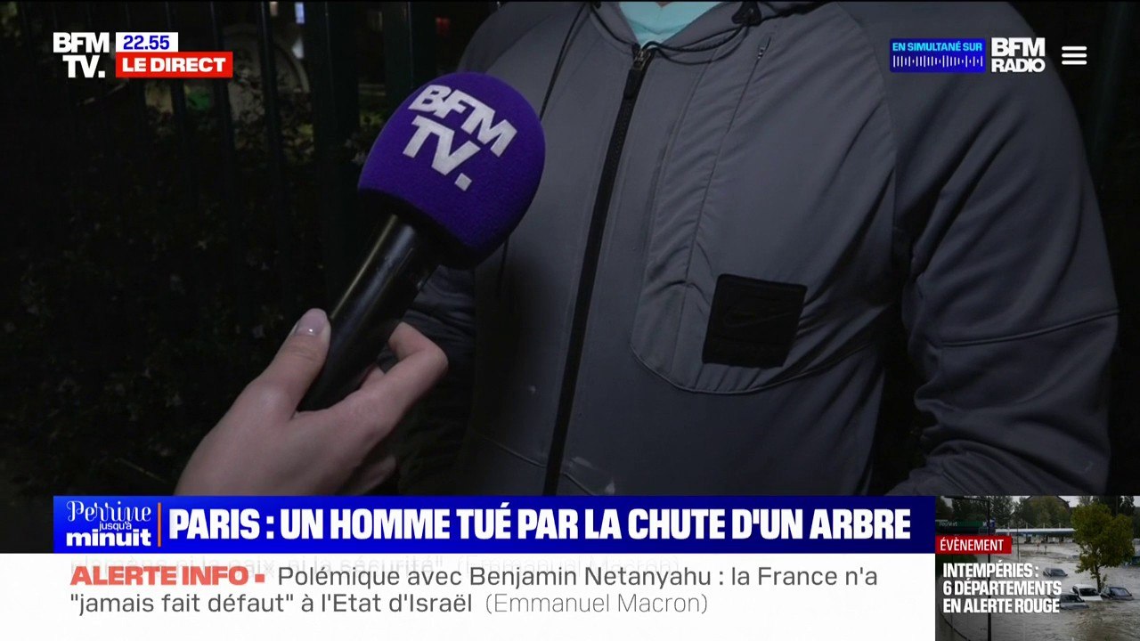 "On a vu un arbre au sol et on a vite compris qu'il y avait quelqu'un sous l'arbre": un témoin de la chute de l'arbre qui a causé la mort d'un homme raconte la scène
