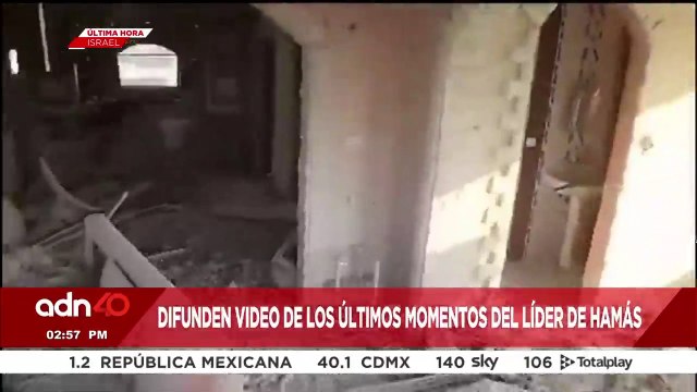 ¡Última Hora! Difuinden video de los últimos minutos de vida del líder de Hamás