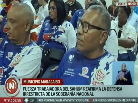 Zulia | Trabajadores de Sahum rechazan las injerencias internacionales sobre los asuntos internos de Venezuela