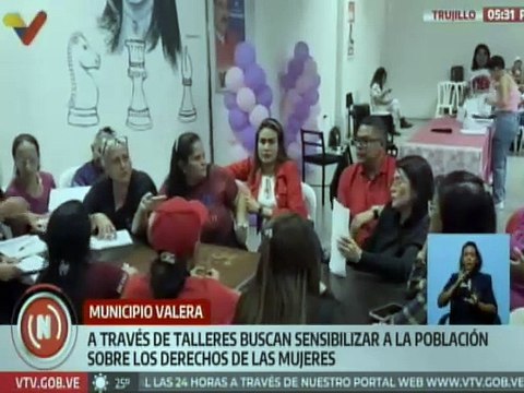 Trujillo | Féminas del mcpio. Valera participan en talleres sobre los derechos de las mujeres