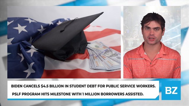 Biden Cancels $4.5 Billion In Student Debt For Public Service Workers. PSLF Program Hits Milestone With 1 Million Borrowers Assisted.