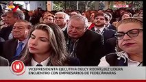 Táchira | Vicepresidenta Delcy Rodríguez lidera encuentro de trabajo con empresarios de Fedecámaras