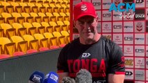 Tonga rugby coach Woolf savours farewell tour