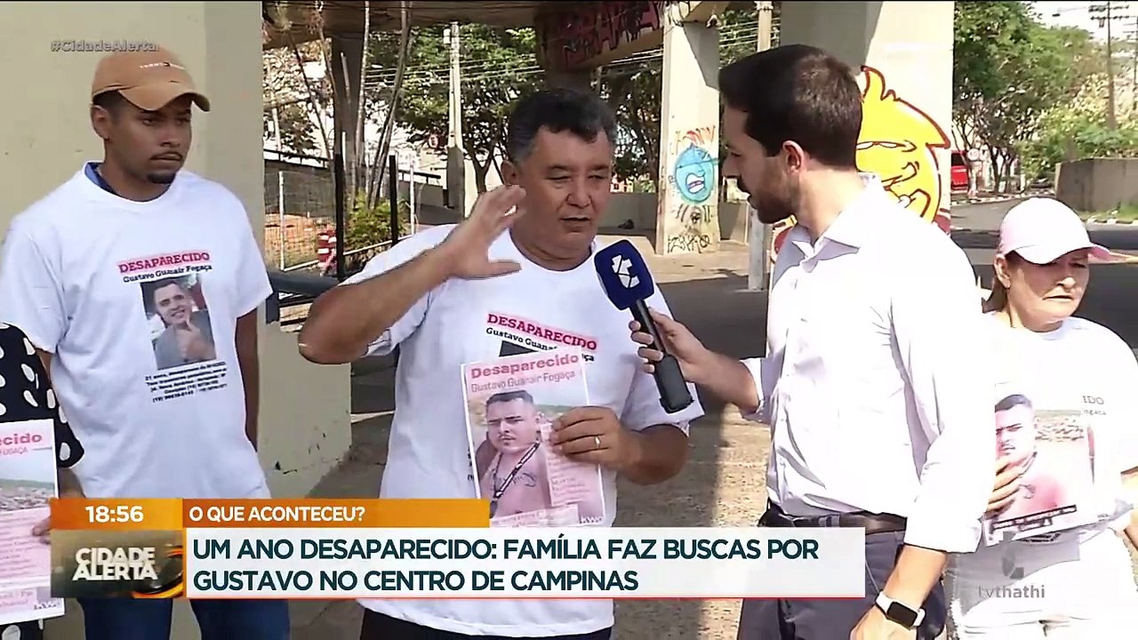 Um ano de angústia: família continua a busca por jovem desaparecido em Hortolândia