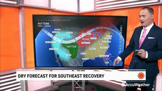 Dry forecast for the Southeast as hurricane recovery continues