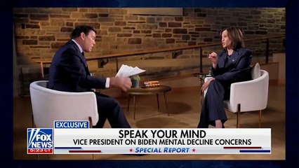 Kamala Implodes During Live Fox Interview.//The Dan Bongino Show