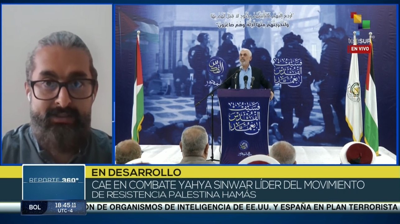 Meneses: Yahya Sinwar deja un legado de un ente colectivo