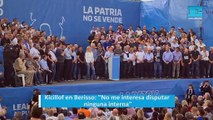 Kicillof en Berisso: 
