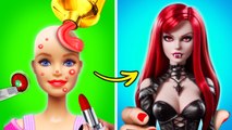 La Transformation Effrayante d'Halloween de Barbie : Astuces Beauté pour un Look de Vampire Ultime !