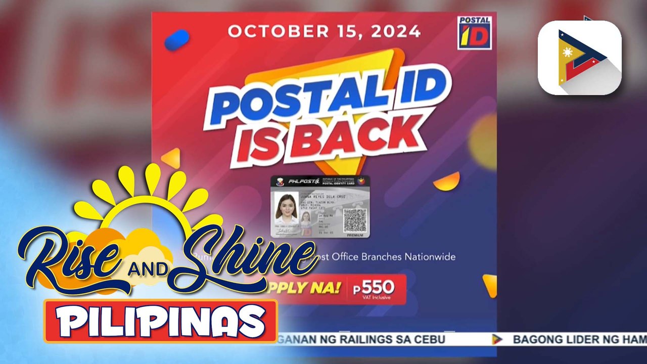 Aplikasyon para sa Postal I.D., muling binuksan ng PHLPOST