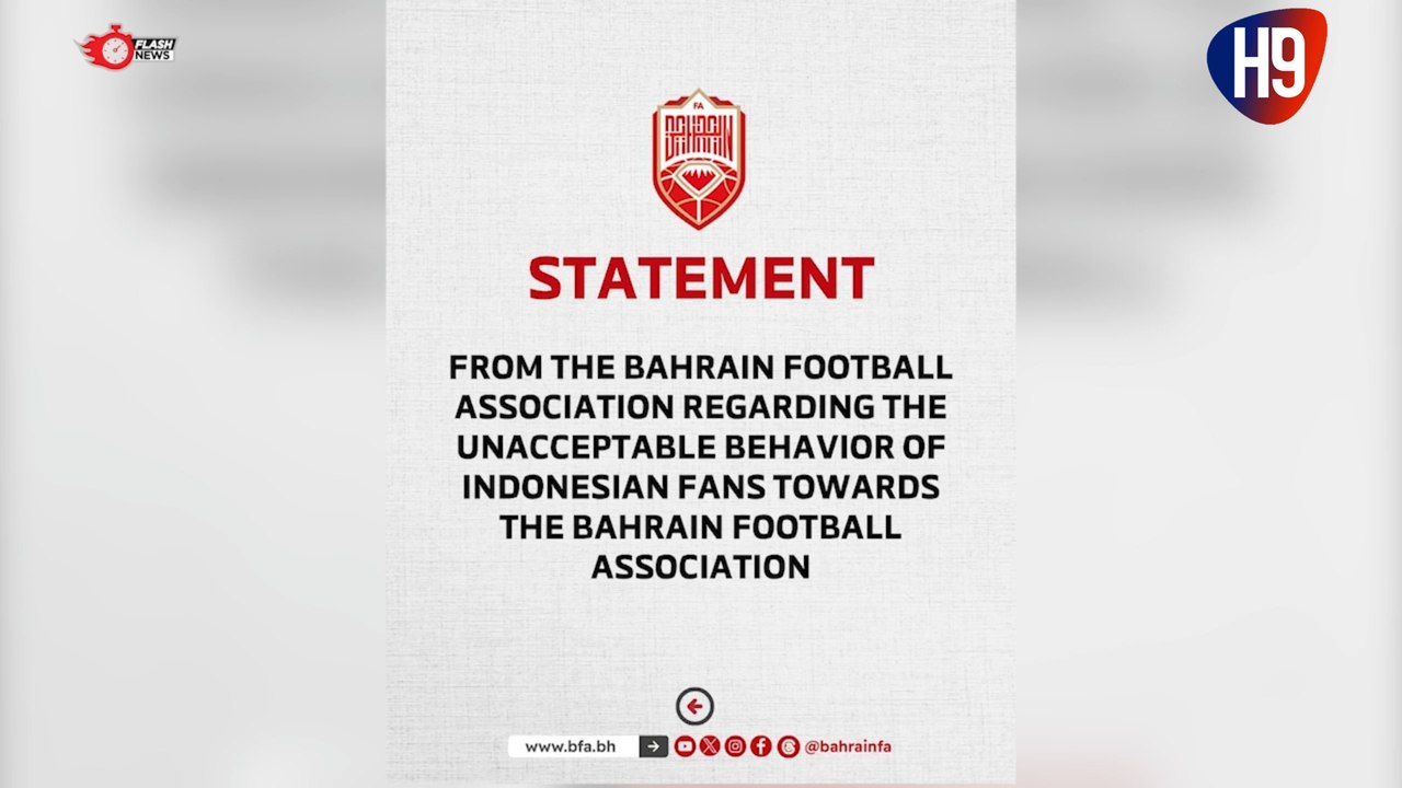 Ini Penyebab Bahrain Minta Pindah Venue diluar RI Saat Akan Bertanding Lawan Indonesia